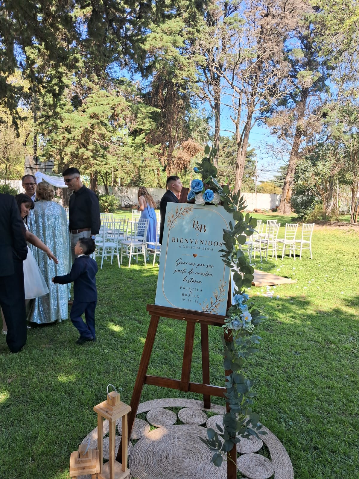 Bienvenida de casamiento